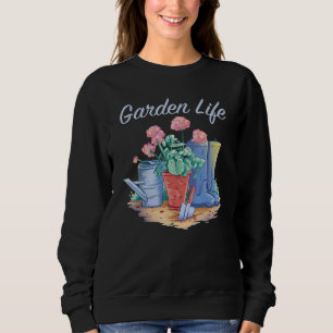 Camiseta Garden Life Funny Gardening Primavera fora de casa