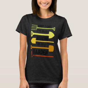 Camiseta Gardener Citando Plantas Naturais Gardening