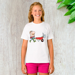 Camiseta Gardener E Uma Garota De Cana De Roda