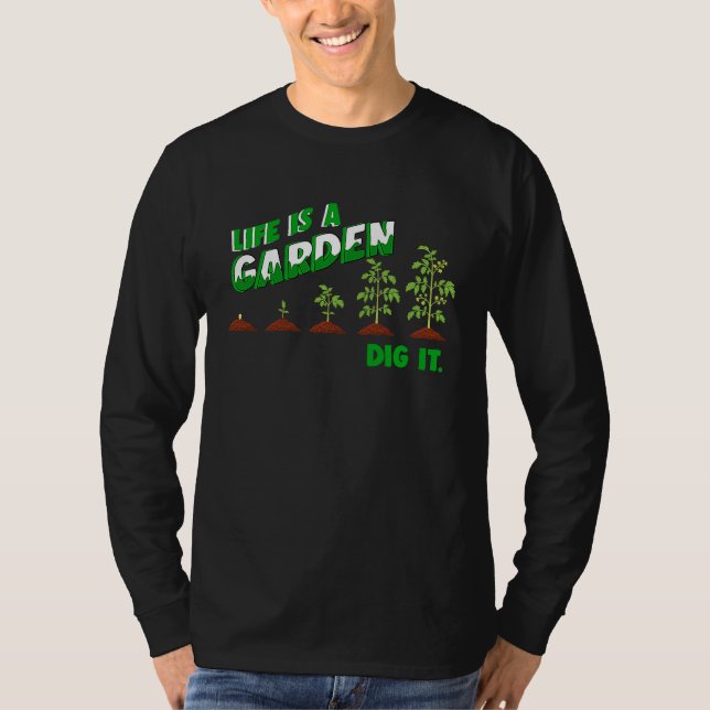 Camiseta Gardener horticulture gardening landscaping garden (Frente)