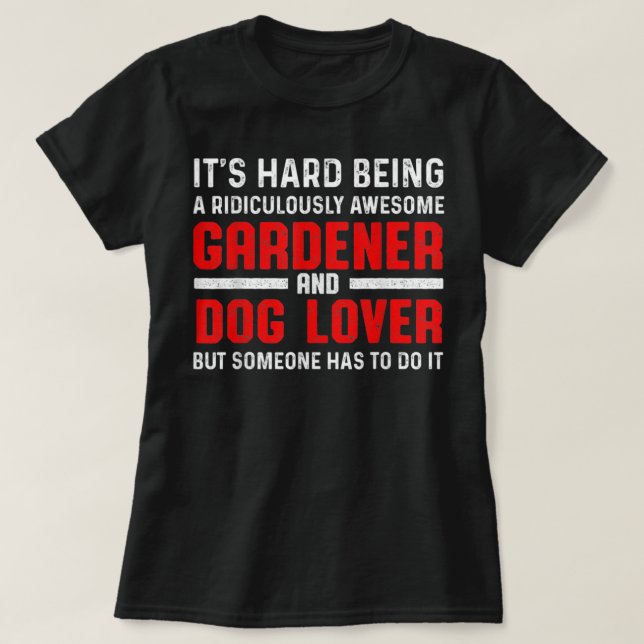 Camiseta Gardener Lover Gardening_695 (Frente do Design)