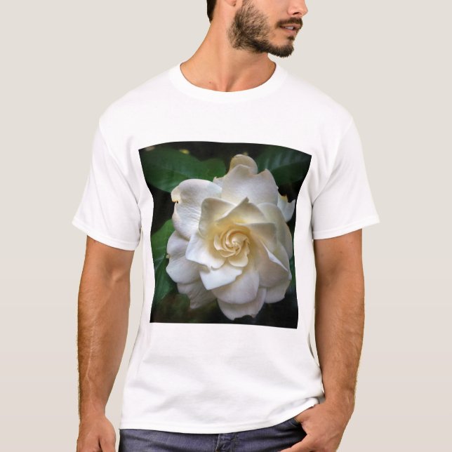 Camiseta Gardenia Branca (Frente)