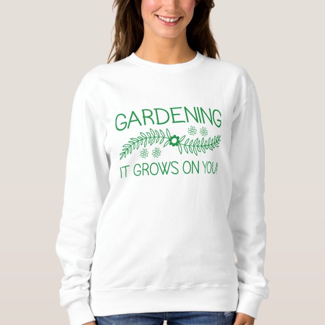 Camiseta Gardening Ele Cresce Em Você (Frente)