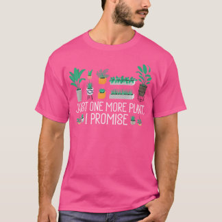 Camiseta Gardening Gardener Just One More Potted Plant