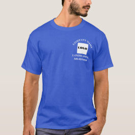 Camiseta Gardening Landscaping Empresa Marca Negócios Locai