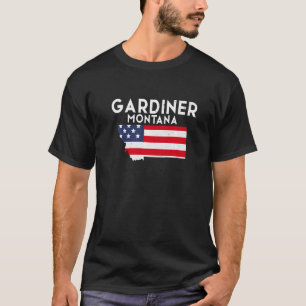 Camiseta Gardiner Montana EUA Estado América Viagem Montana