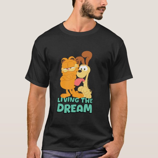 Camiseta Garfield e Odie (Frente)