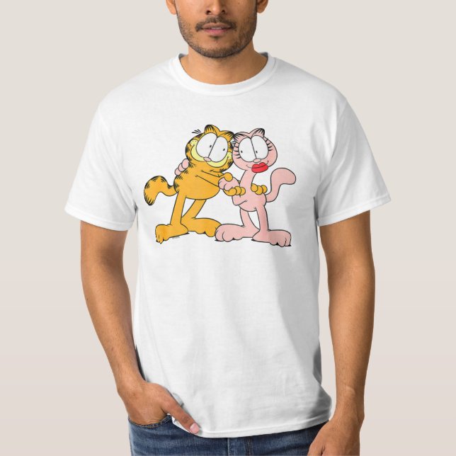 Camiseta Garfield face fofa (Frente)