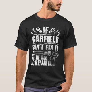 Camiseta GARFIELD Gift Name Fix It Funny Birthday Personali