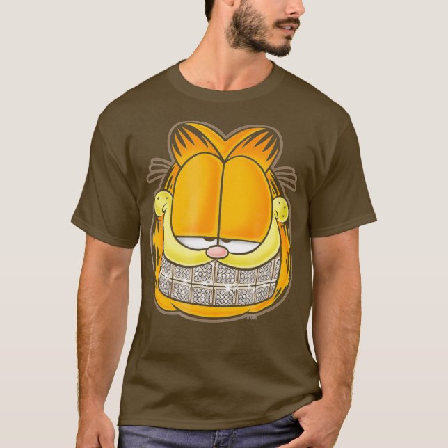 Camiseta Garfield Nice Grill (Frente)