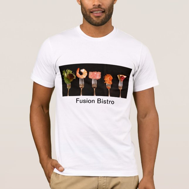 Camiseta Garfos de Restaurante (Frente)
