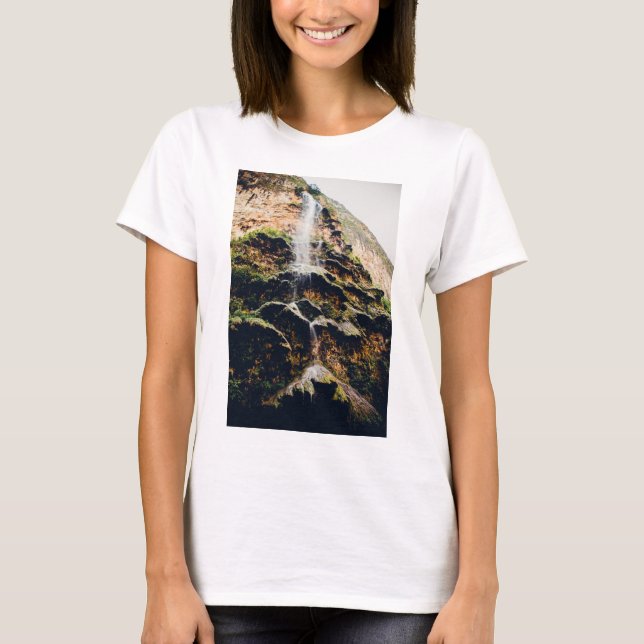 Camiseta Garganta de Arbol De Navidad Sumidero (Frente)
