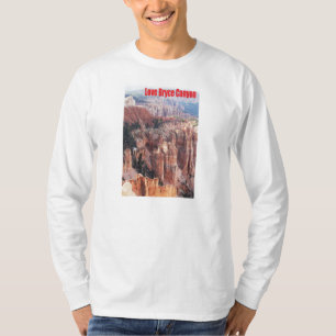 Camiseta Garganta de Bryce do amor