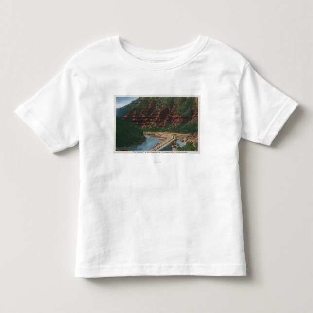 Camiseta Garganta vermelha, Colorado (Frente)
