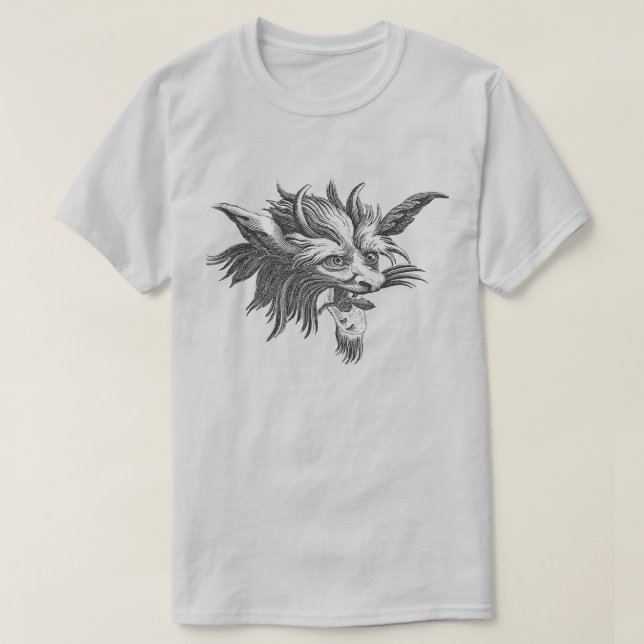 Camiseta Gargoyle Face (Frente do Design)