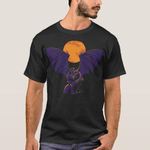 Camiseta Gargoyle Trabalho de arte