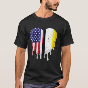 Camiseta Garifuna American Patriot Cultivou País Derretendo
