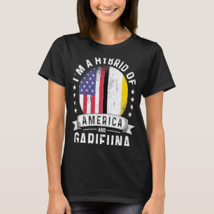 Camiseta Garifuna American Patriot Grown Flag Humor