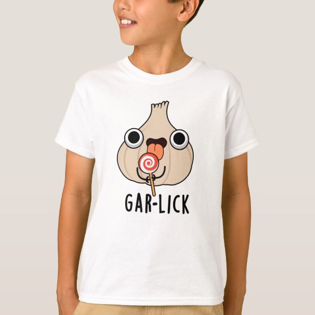 Camiseta Garlick Funny Garlic Herb Pun (Frente)