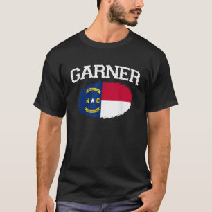 Camiseta GARNER NC NORTE CAROLINA Flag Vintage EUA Sports M