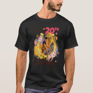 Camiseta Garota 20 de Aniversário de Vinte Anos Que Ama Cav