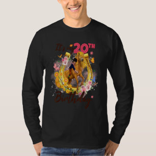 Camiseta Garota 20 de Aniversário de Vinte Anos Que Ama Cav