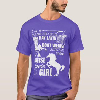 Camiseta Garota Adoradora do Cavalo