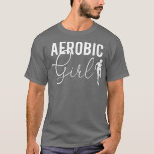 Camiseta Garota Aeróbica Dando para Mulheres Meninas