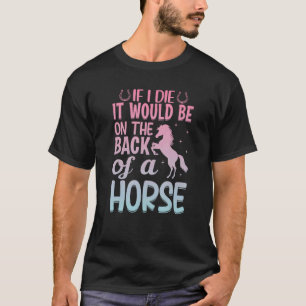 Camiseta Garota Amante de Cavalos Equitação Equestre_6