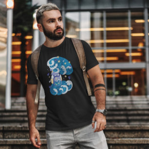 Camiseta Garota Anima com Guarda-chuvas