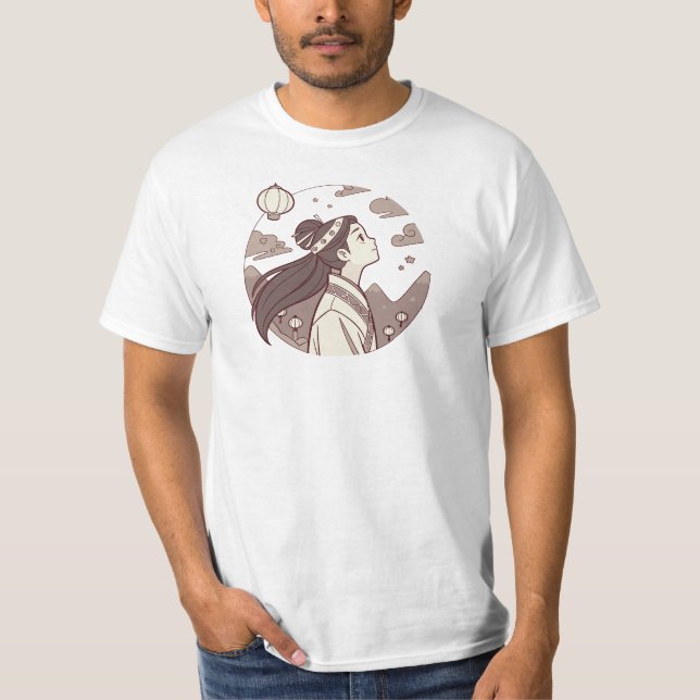 Camiseta Garota Anima Parece Blossom Bonito Presente ✨ ☁️ � (Frente)