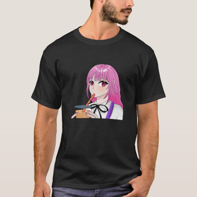 Camiseta Garota Animadora Com Chá De Bolha (Frente)