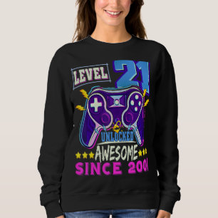 Camiseta Garota aniversário de 21 anos de 21 anos