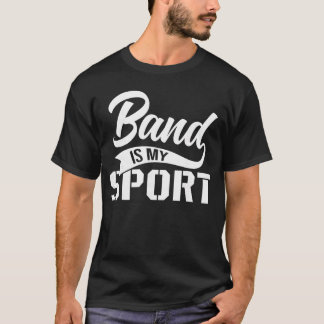 Camiseta garota Band Is My Sport