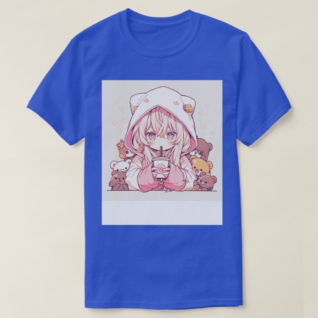 Camiseta garota bebe café 1 (Frente do Design)
