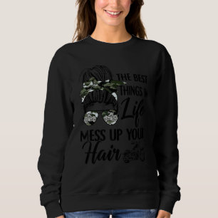 Camiseta Garota Biker As Melhores Coisas Na Vida Mete O Seu