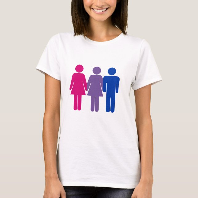 Camiseta Garota Bissexual (Frente)