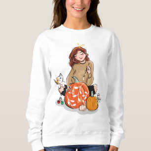 Camiseta Garota Bonita E Um Gato