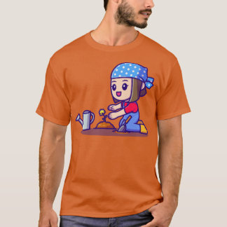 Camiseta Garota Bonita Plantando Culturas