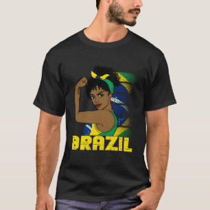 Camiseta Garota brasileira chica Brasil
