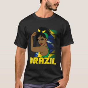 Camiseta Garota brasileira chica Brasil