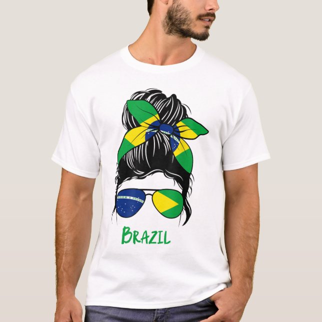 Camiseta Garota brasileira Chica Brasileira (Frente)
