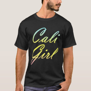 Camiseta Garota Cali da costa oeste da Califórnia