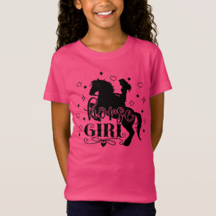 Camiseta Garota Cavalo