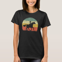 Garota Cavalo Andando Vintage Cowgirl Ranch Texas