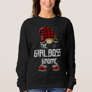 Camiseta Garota Chefe Gnomo Búfalo Xadrez Correspondência F