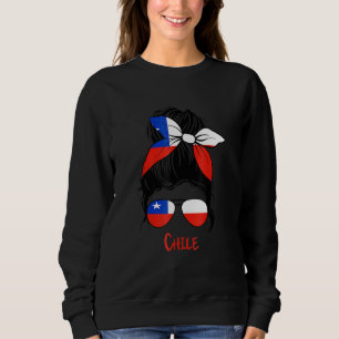 Camiseta Garota chilena Chica Chilena Flag