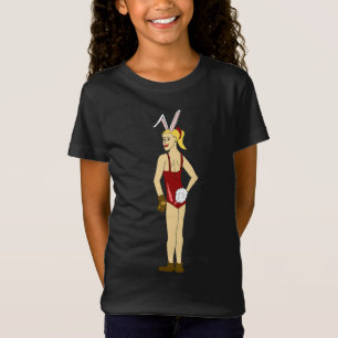Camiseta garota coelho