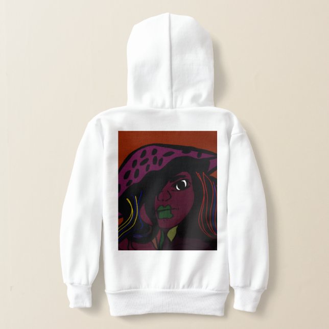 Camiseta Garota Cogumelo (Postura das costas)
