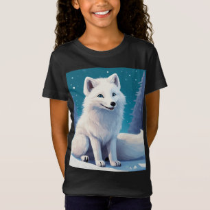 Camiseta garota com foto de cachorro